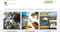 Desktop Screenshot of biosphaerenhaus.de
